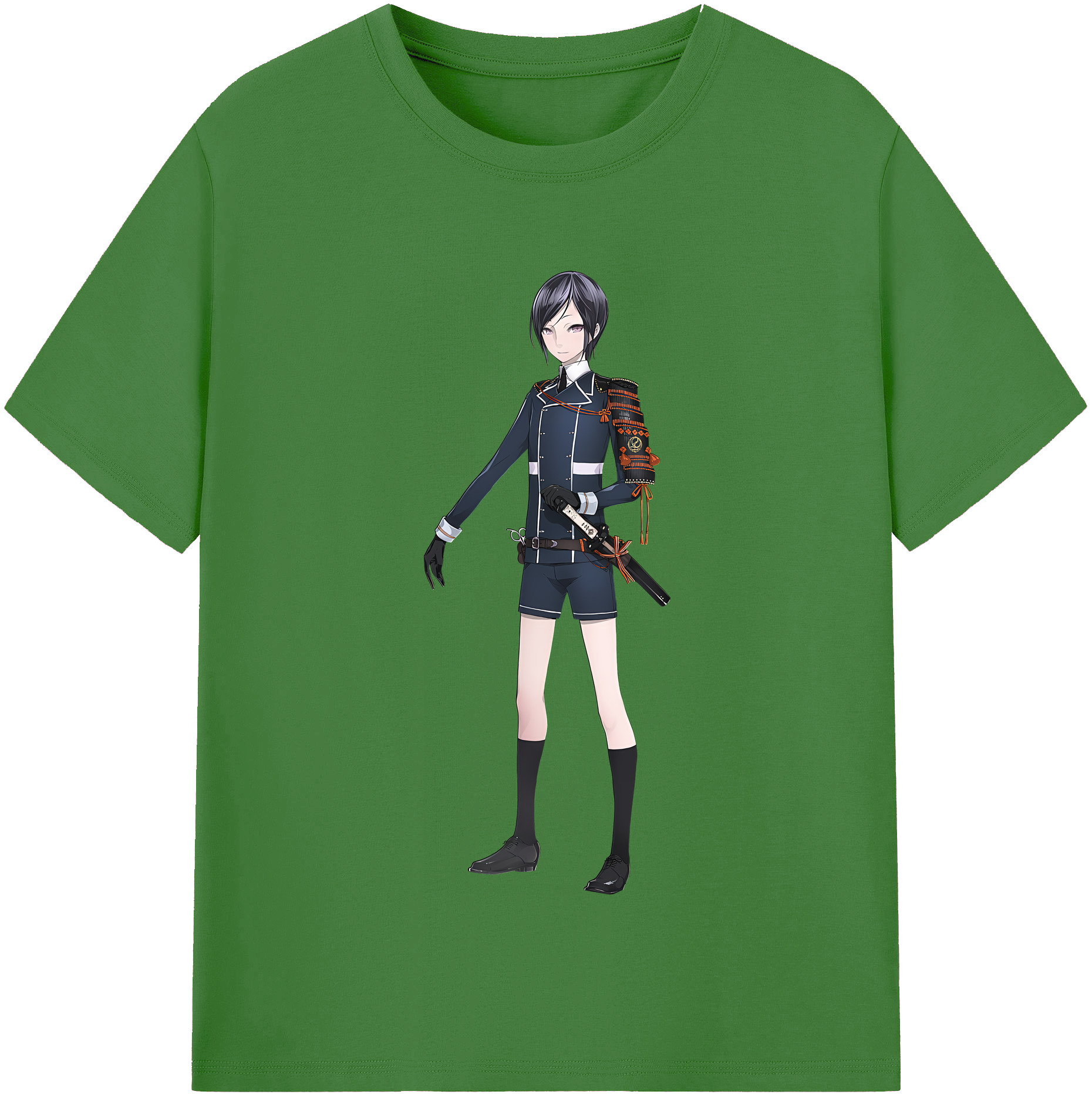 （画像用） 刀剣乱舞 Touken Ranbu レディースカジュアルプリントTシャツ（綿100％）
